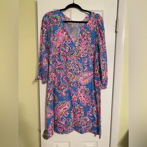 Lilly Pulitzer Cath Dress Mermaid Grotto